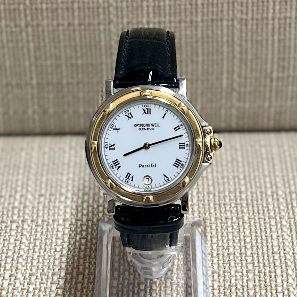 Raymond Weil Geneve Parsifal 9189 w Date Feature Ladies Watch 5K A