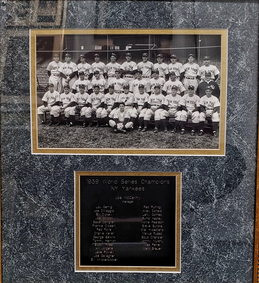 1939 Vintage Cincinnati Reds New York Yankees World Series 