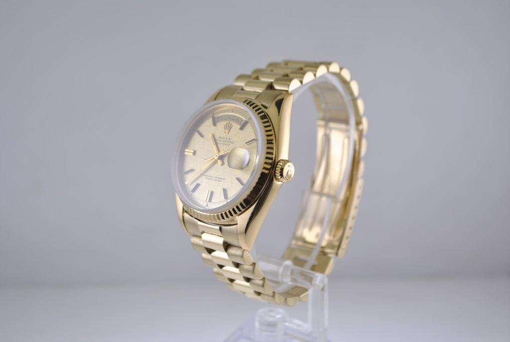 1970s Rolex President Day Date Men s 18K yellow gold 65K VALUE