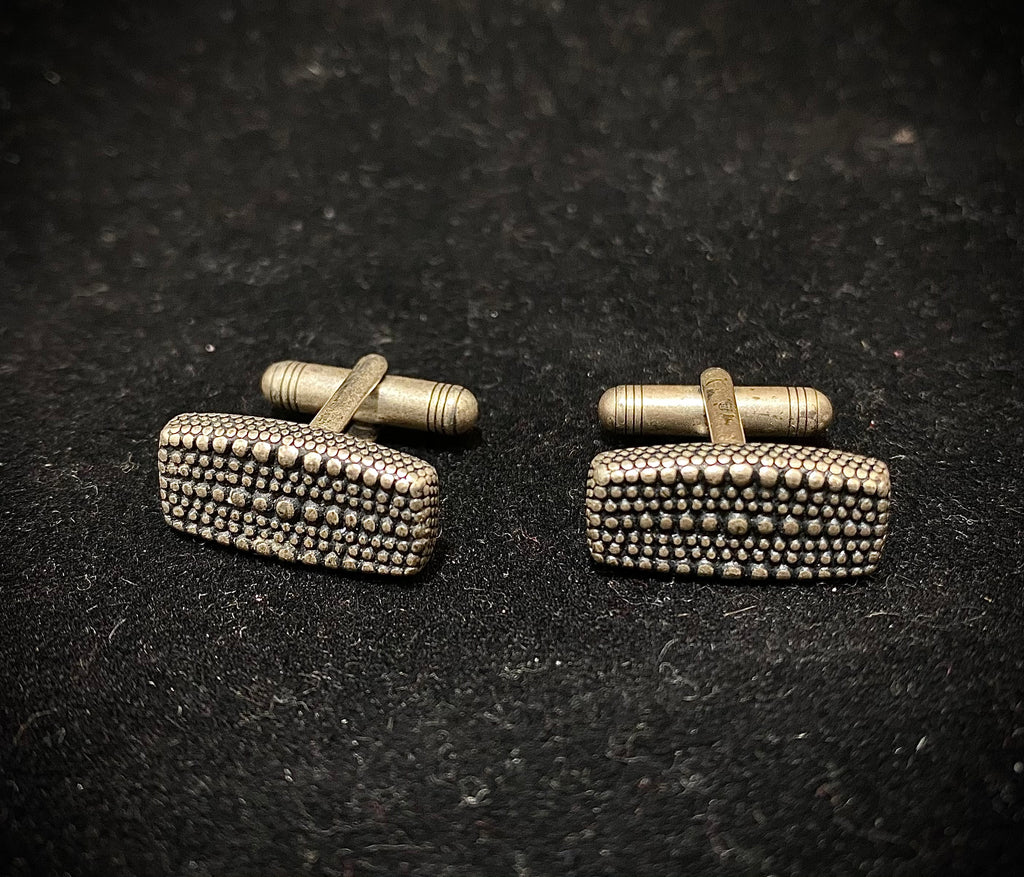 EMPORIO ARMANI Vintage Sterling Silver Cuff Links