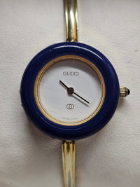 GUCCI Ladies Vintage circa 1980's, Very Unique Gold Tone Watch - $4K APR w/ COA! APR 57