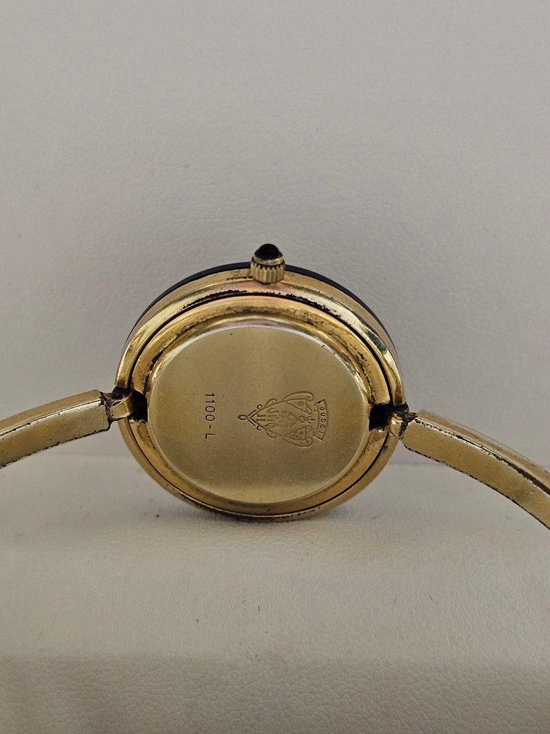 GUCCI Ladies Vintage circa 1980's, Very Unique Gold Tone Watch - $4K APR w/ COA! APR 57