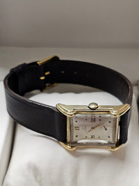 OMEGA 18K YG, Vintage 1940's, Hooded Lugs, Unique Men's Watch - $16K APR w/ COA! APR 57