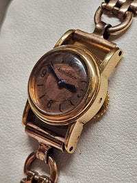 JAEGER LECOULTRE, 18K RG, Back Winding, Unique Ladies Watch - $20K APR w/ COA!!! APR 57