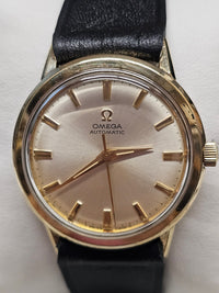 OMEGA, Vintage 1950's, 10K GF & SS, Men's Unique Design Watch - $8K APR w/ COA!! APR 57