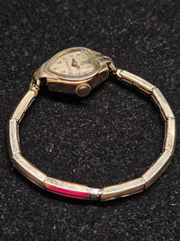 Bulova circa 1940s Gold-Tone Ladies' Watch: Unique Heart Shape - $5K APR w/ COA! APR 57