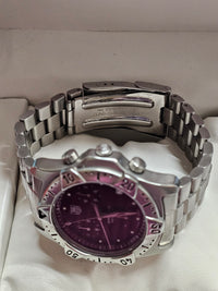 TAG Heuer Professional Date Feature Maroon-Purple Dial Watch  - $12K APR w/ COA! APR57