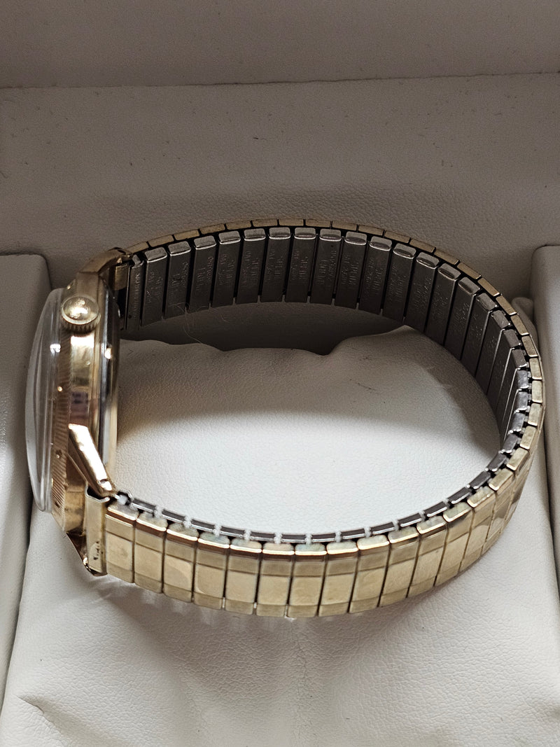 BULOVA Vintage 10K GF, Unique Design Flexible Bracelet, Watch - $5K APR w/ COA!! APR57