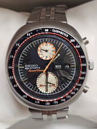 SEIKO Sports Speed-Timer, Chrono, Day-Date Feature Men's Watch - $8K APR w/ COA! APR57