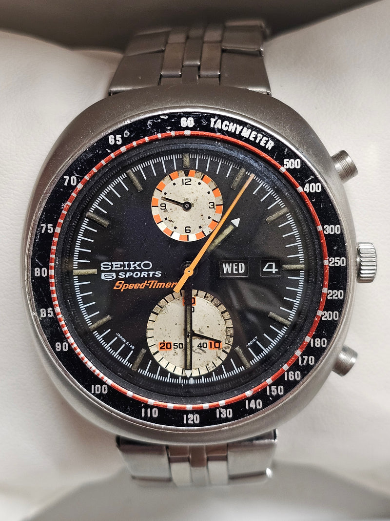 SEIKO Sports Speed-Timer, Chrono, Day-Date Feature Men's Watch - $8K APR w/ COA! APR57