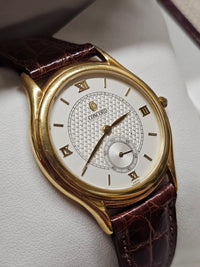 Concord 18K Yellow Gold, Waterproof, Unique Design Men's Watch - $20K APR w/ COA APR57