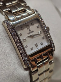 CONCORD 14K White Gold, 36 Diamonds, MoP Dial, Ladies Watch - $25K APR w/ COA!!! APR57