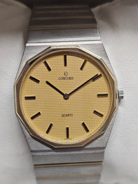 CONCORD, 18K Yellow Gold & SS, Beautiful Design, Unisex Watch - $8K APR w/ COA! APR57