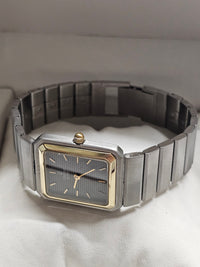 CONCORD, 18K Yellow Gold & SS, Square Case, Unisex Wristwatch - $6.5K APR w/ COA APR57