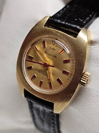 BULOVA, Vintage 1950s, Gold-Tone, Unique design, Ladies Watch - $4K APR w/ COA!! APR57