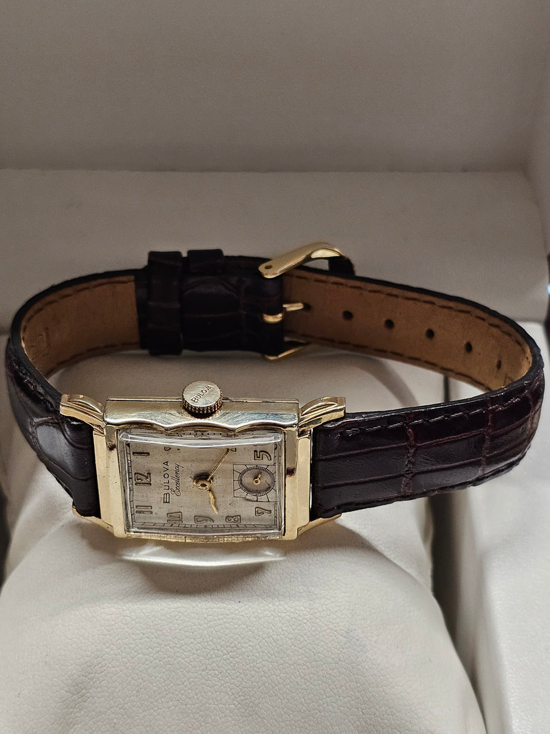 BULOVA EXCELLENCY, Vintage circa 1940s, 10K GF, Men's Watch - $7K APR w/ COA!!!! APR57