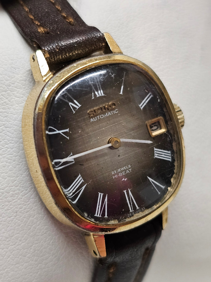 SEIKO, Gold Tone & Steel, Beautiful & Rare Dial, Men's Watch - $5K APR w/ COA!!! APR57