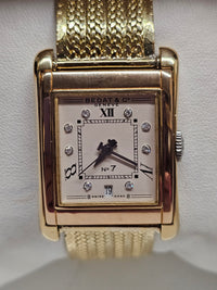 BEDAT & Co, Gold Tone Case & 18K YG Bracelet, Ladies Watch - $30K APR w/ COA!!!! APR57