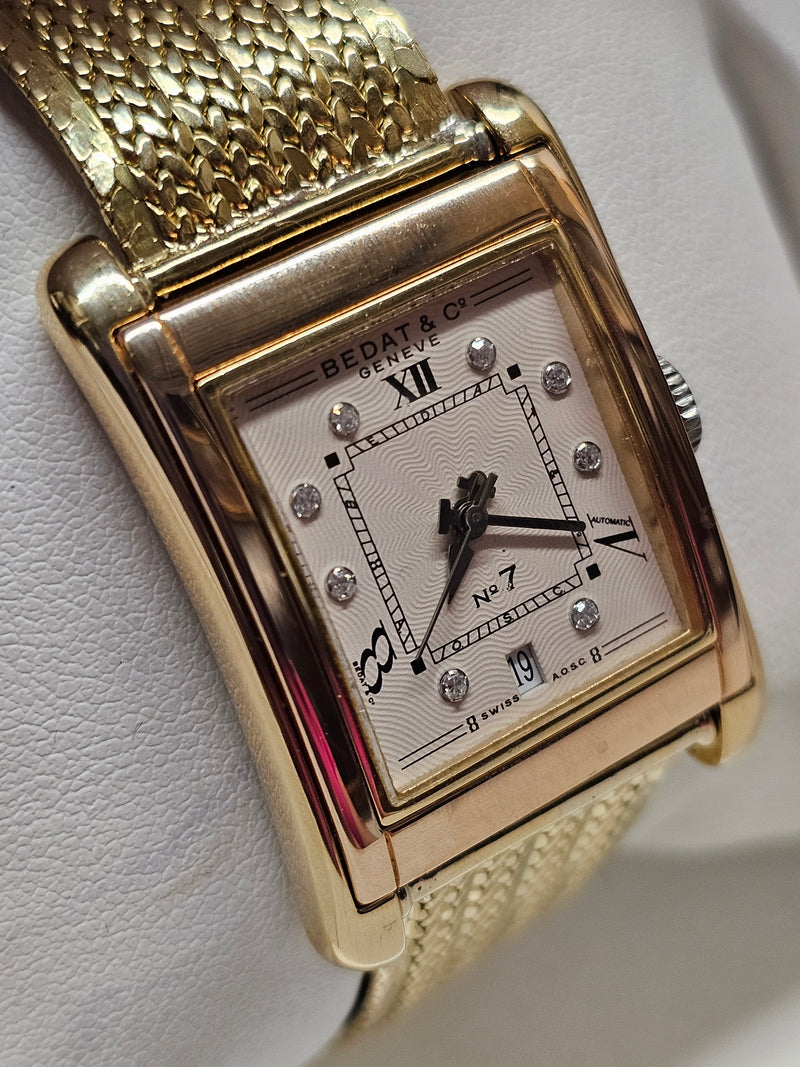 BEDAT & Co, Gold Tone Case & 18K YG Bracelet, Ladies Watch - $30K APR w/ COA!!!! APR57