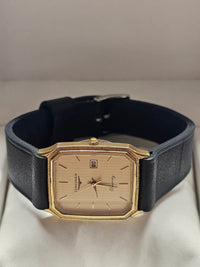 LONGINES, Gold Tone, Rectangular Case, Beautiful Men's Watch - $3.5K APR w/ COA! APR57