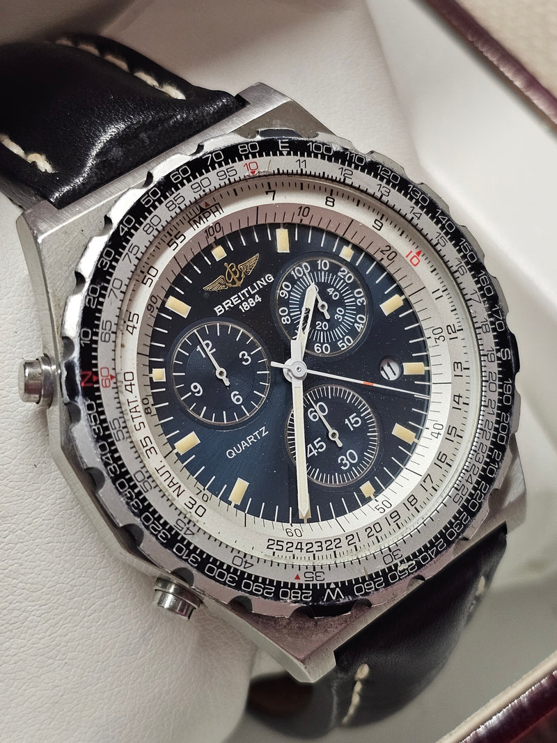 BREITLING Navitimer, Diving Bezel Beautiful Steel Men's Watch - $10K APR w/ COA! APR57