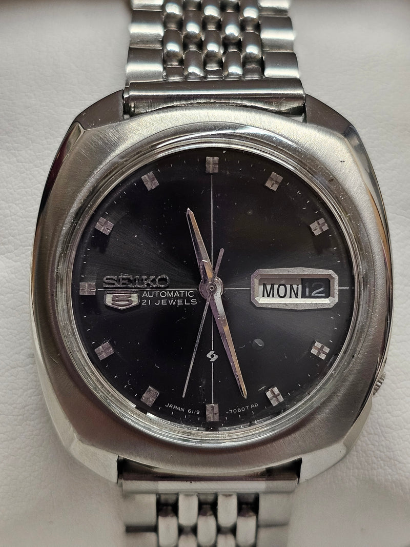 SEIKO, Vintage from 1960s, Day-Date Feature, SS, Men's Watch - $6K APR w/ COA!!! APR57