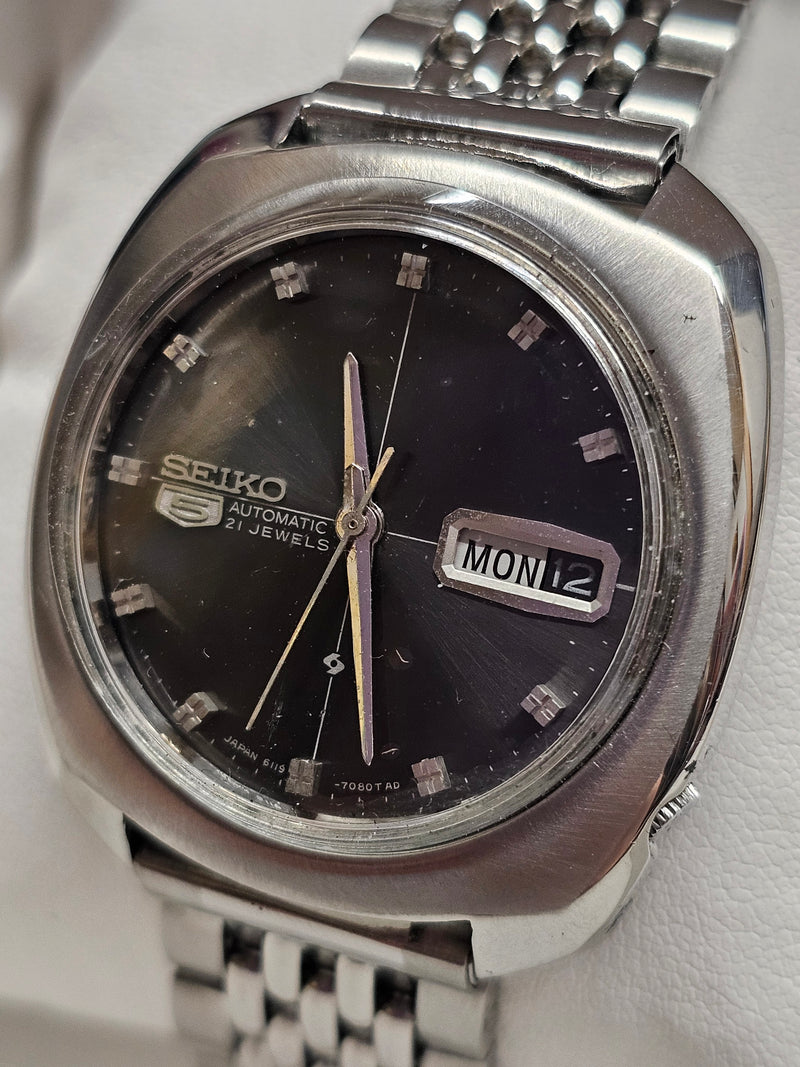 SEIKO, Vintage from 1960s, Day-Date Feature, SS, Men's Watch - $6K APR w/ COA!!! APR57