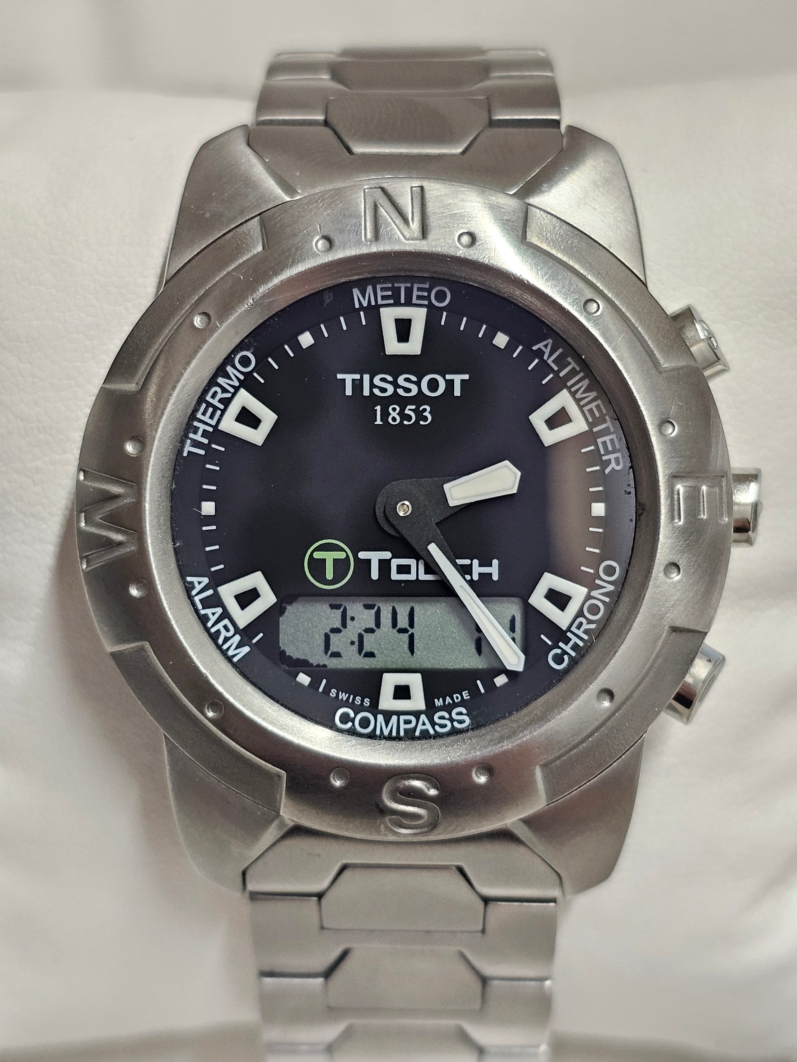 TISSOT 1853, T-Touch, Stainless Steel, Brand New, Men's Watch - $2K AP