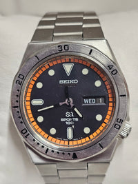 SEIKO Sports Day-Date Feature Rotating Diving Bezel Men's Watch- $6K APR w/ COA! APR57