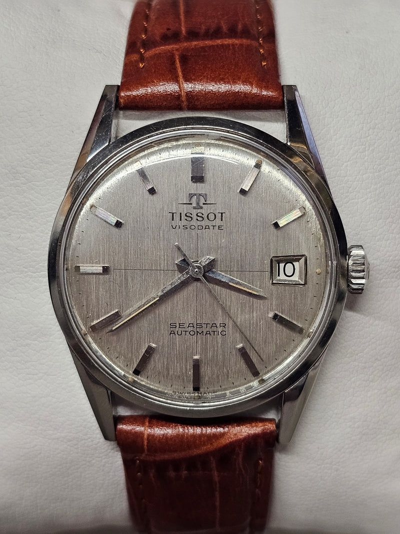 TISSOT Visodate, Seastar, Vintage 1950s, Steel, Men's Watch - $6K APR w/ COA!!!! APR57