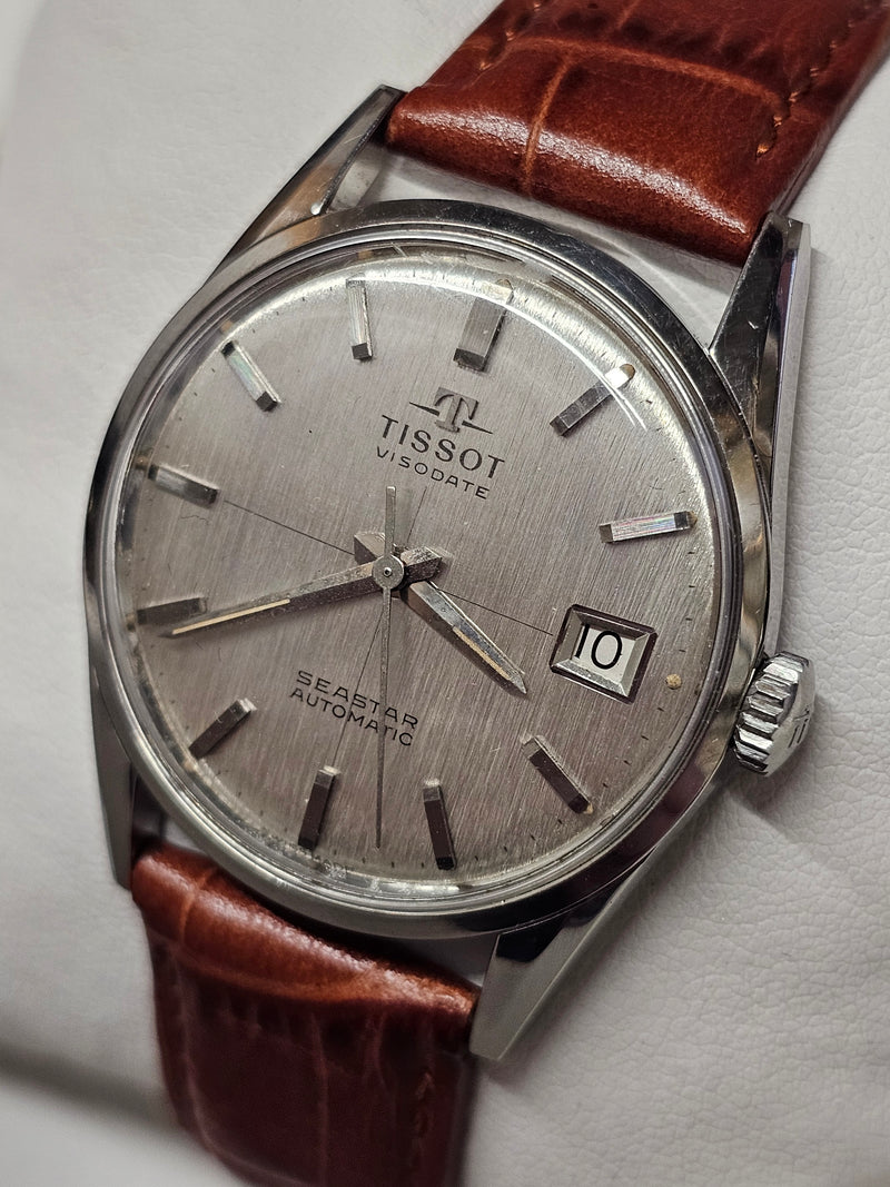 TISSOT Visodate, Seastar, Vintage 1950s, Steel, Men's Watch - $6K APR w/ COA!!!! APR57