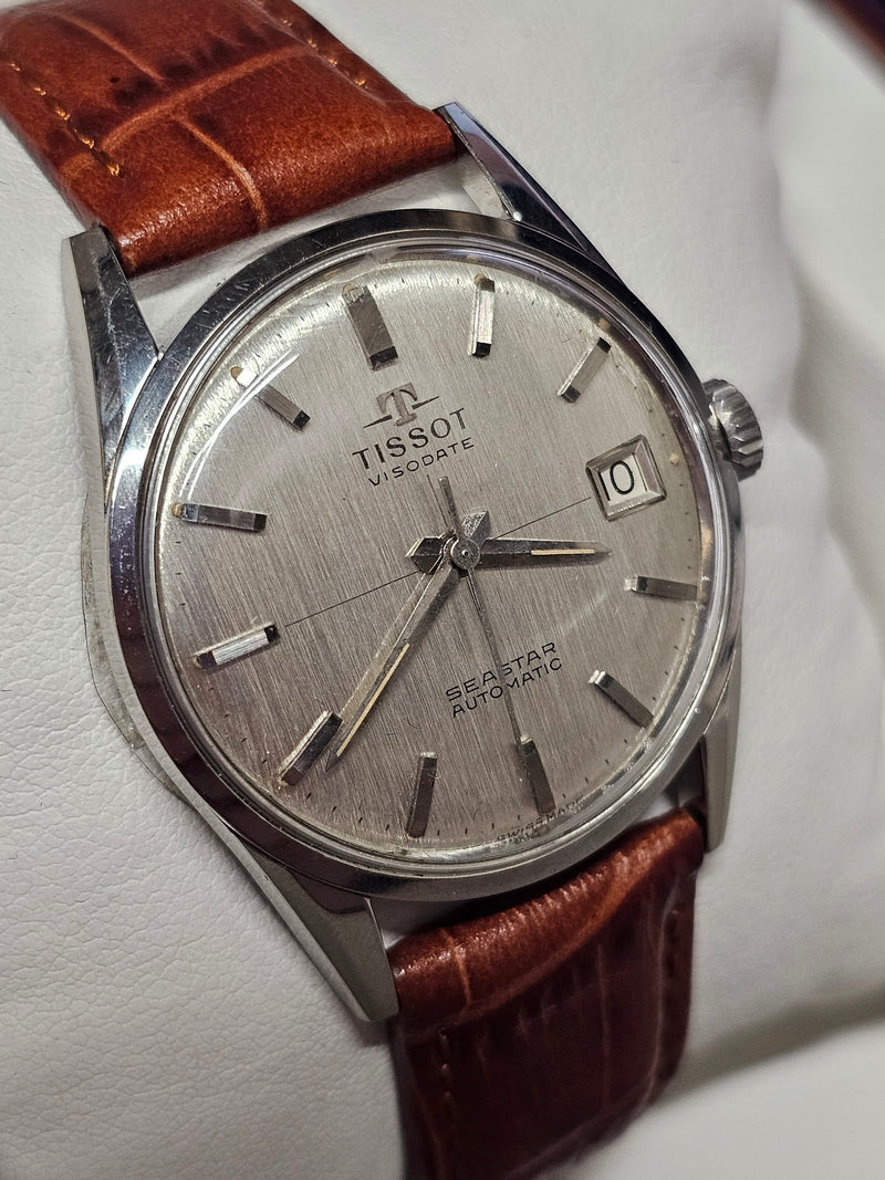 TISSOT Visodate, Seastar, Vintage 1950s, Steel, Men's Watch - $6K APR w/ COA!!!! APR57