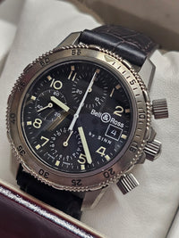 BELL & ROSS By Sinn, Chronograph, Date Feature, Men's Watch - $10K APR w/ COA!!! APR57