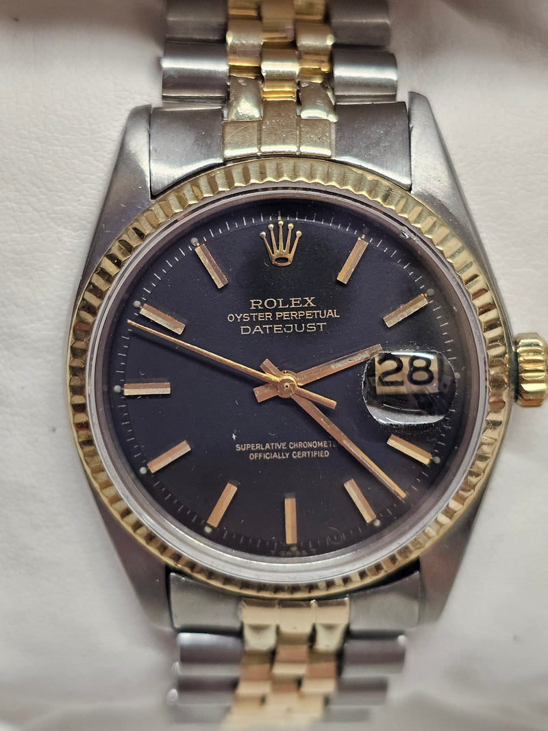 ROLEX Oyster Perpetual DateJust, Steel & Solid Gold Wristwatch- $22K APR w/ COA! (Copy) (Copy) APR57