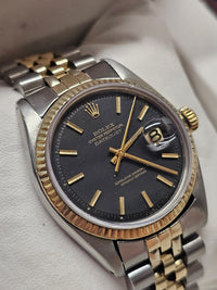 ROLEX Oyster Perpetual DateJust, Steel & Solid Gold Wristwatch- $22K APR w/ COA! (Copy) (Copy) APR57