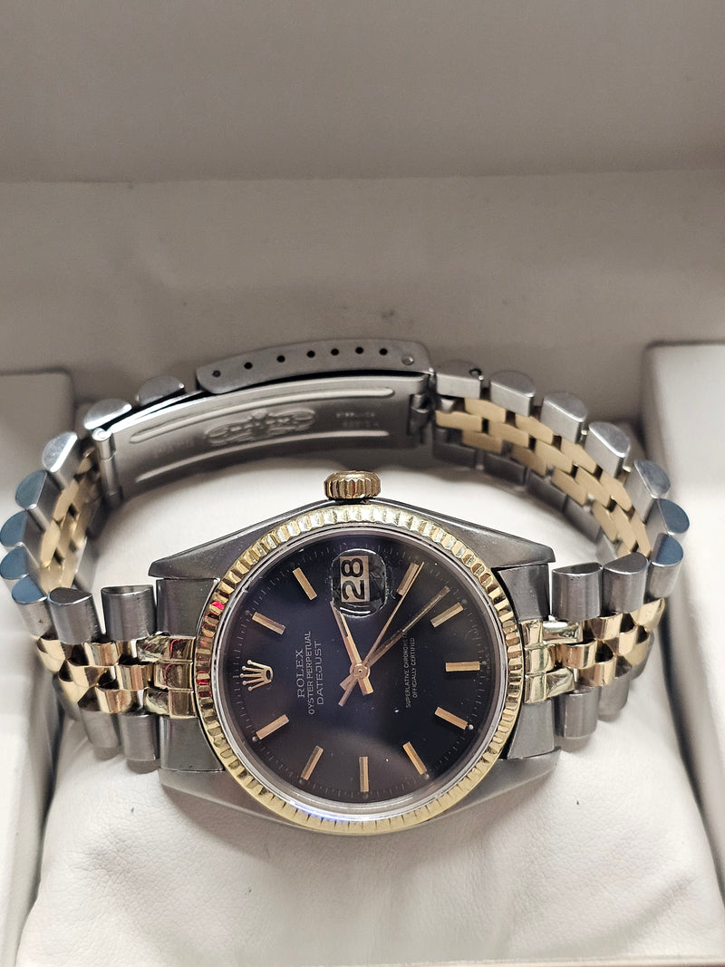 ROLEX Oyster Perpetual DateJust, Steel & Solid Gold Wristwatch- $22K APR w/ COA! (Copy) (Copy) APR57