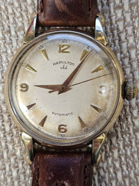 HAMILTON 10K GF Beautiful Vintage C. 1940's Men's Wristwatch - $8K APR w/ COA!!! APR 57