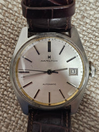 HAMILTON Beautiful Rare SS Vintage c. 1950s Men's Wristwatch - $5K APR w/ COA!!! APR 57