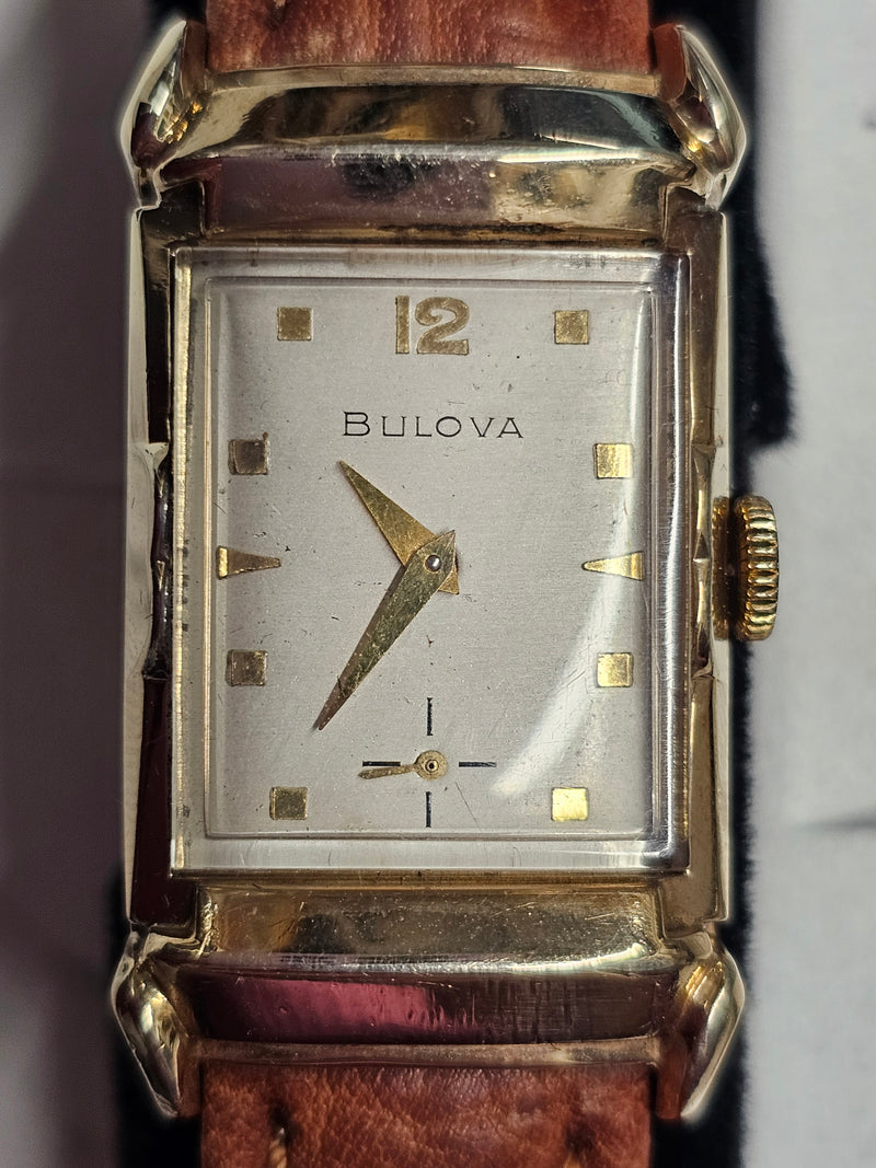 Bulova Vintage 1940s 10k RGP Watch with Hooded Lugs and Oyst- $8K APR w/ COA!!! APR57