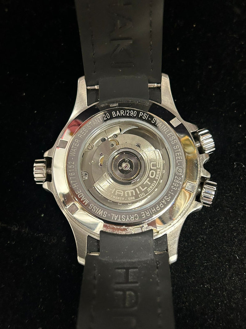 Unique Hamilton Jumbo Dual-Time 24-Hour Automatic Watch- $4k APR w/ COA! APR57