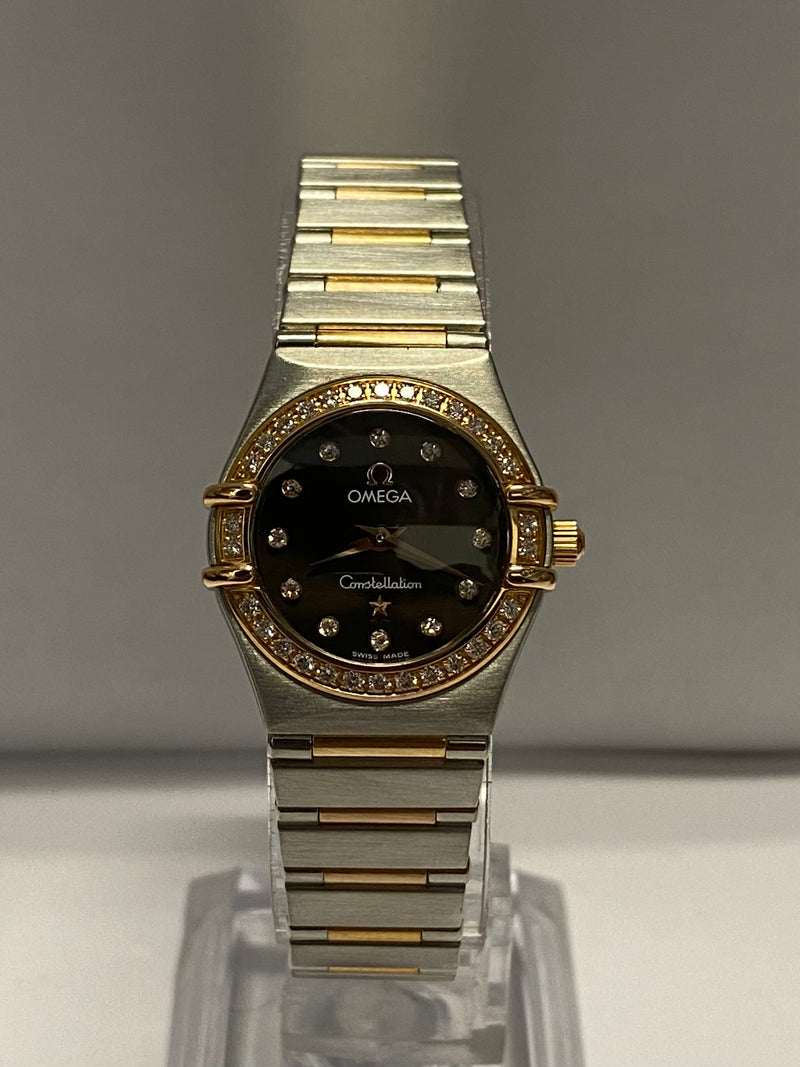 OMEGA Limited Edition w/Diamonds & Chocolate Dial Ladies Watch - $10K APR w/COA! APR57