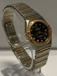 OMEGA Limited Edition w/Diamonds & Chocolate Dial Ladies Watch - $10K APR w/COA! APR57