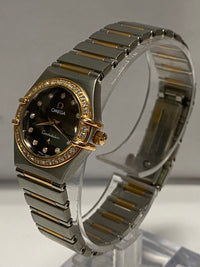 OMEGA Limited Edition w/Diamonds & Chocolate Dial Ladies Watch - $10K APR w/COA! APR57