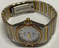 OMEGA Ladies Limited Edition Mother Of Pear w/Diamonds Watch - $10K APR w/ COA! APR57