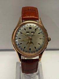 FELCA Unique Triple Date Calendar Rare Vintage 1945's Men's Watch-$12K APR w/COA APR57