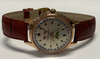 FELCA Unique Triple Date Calendar Rare Vintage 1945's Men's Watch-$12K APR w/COA APR57