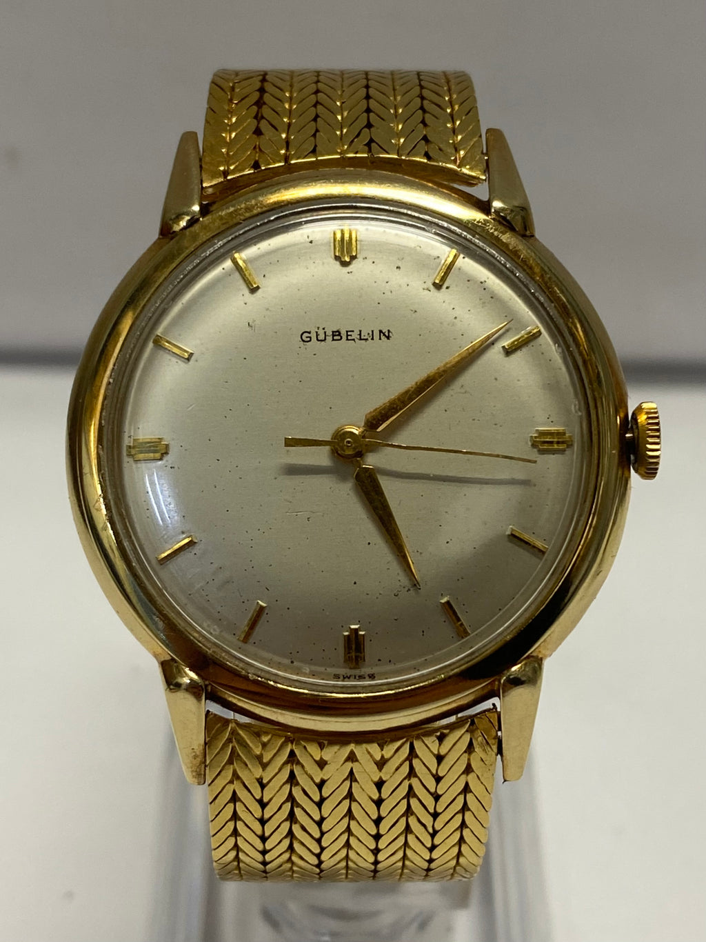 GUBELIN Entire 18K Gold Stunning Vintage 1950's Unisex Watch - $30K AP