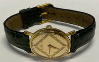 GUBELIN Extra-Thin 18K Gold w/ Unique Diamond-Style Dial Watch- $15K APR w/ COA! APR57