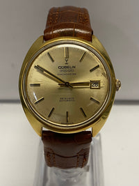 GUBELIN  Rare 18K Gold Chronometer Date w/25 Rubies Men's Watch- $15K APR w/COA! APR57