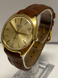 GUBELIN  Rare 18K Gold Chronometer Date w/25 Rubies Men's Watch- $15K APR w/COA! APR57